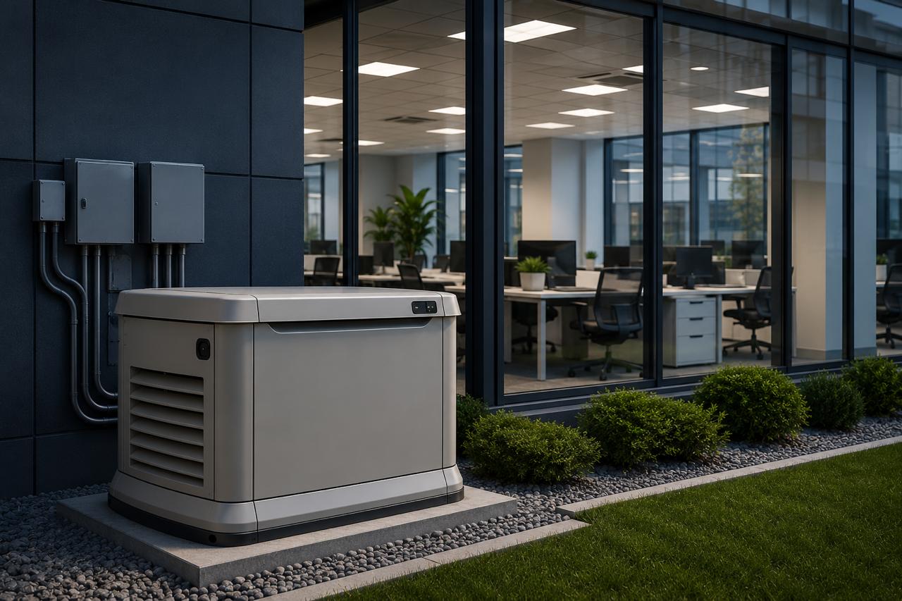 Генератор Generac для офиса